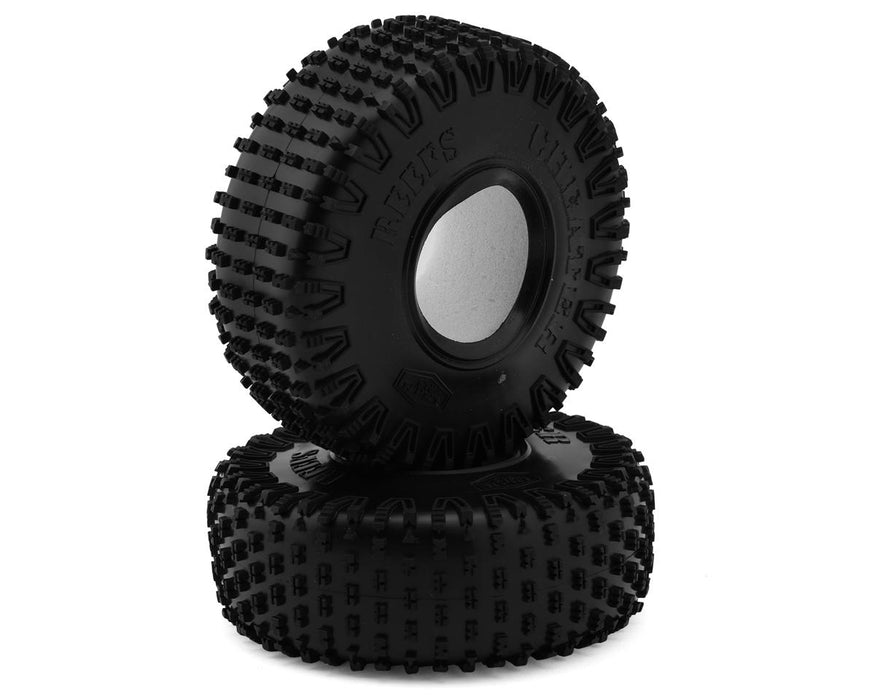 Reefs RC Cheaters 1.9" Rock Crawler Tires w/Foams (2) (4.75") (Pink)