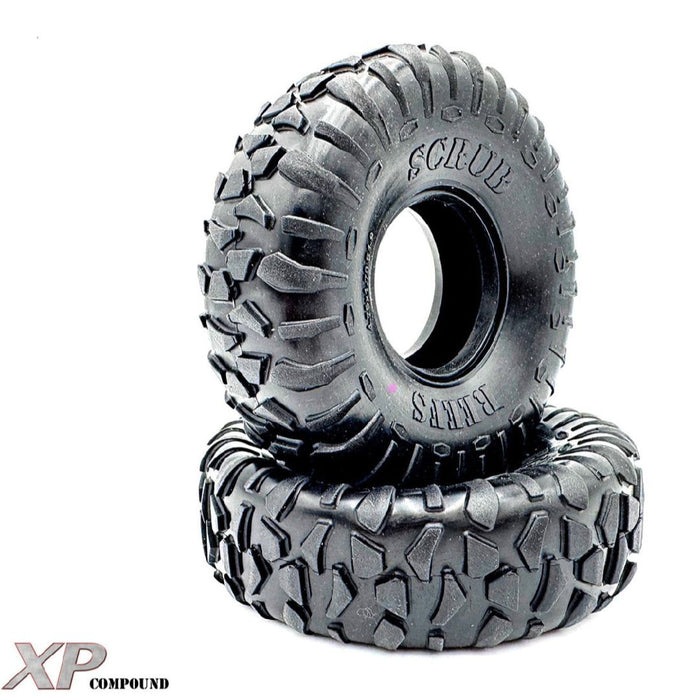 Reefs 1.9" "SCRUB" Tires - XP Pink Compound - 4.75" OD(2)