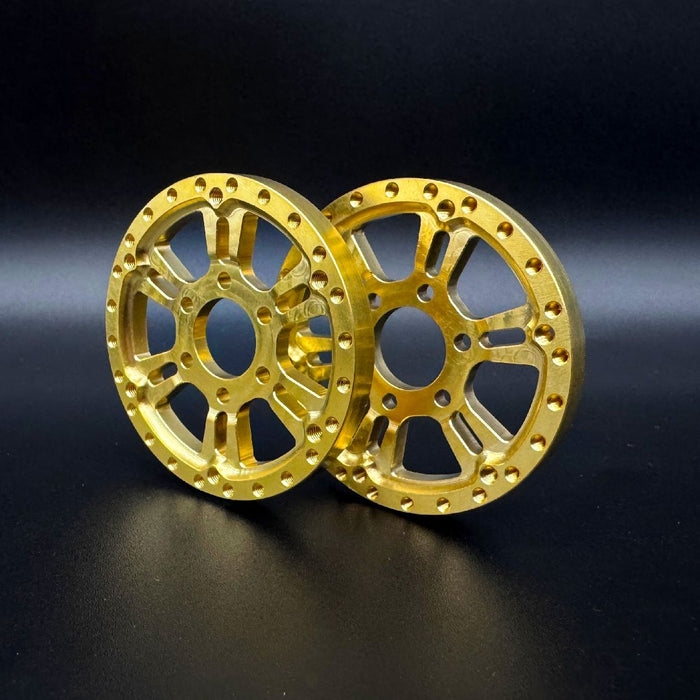 Reefs Brass 1.9 "BLADE" Wheel Face (2)