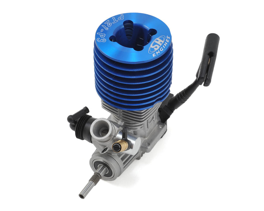 SH Engines PT002B3 .21 Rear Exhaust Pull Start Engine
