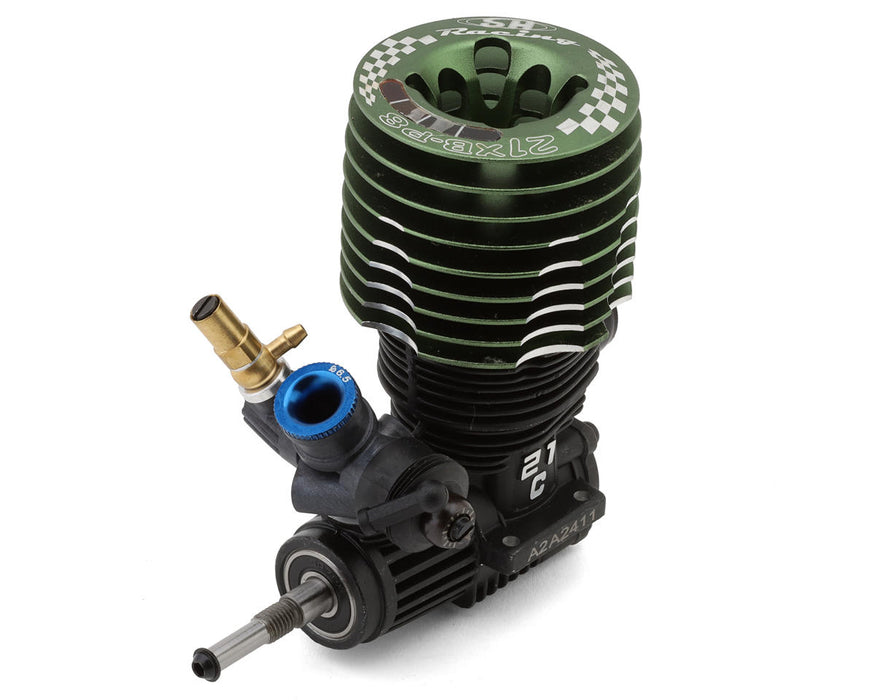 SH Engines 12XB-P8 Pro 3.5cc (.21) 8-Port Nitro Buggy Engine (Turbo Plug)