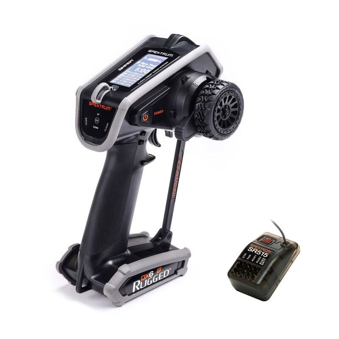 Spektrum DX6 Rugged 6-Channel DSMR Transmitter with SR515