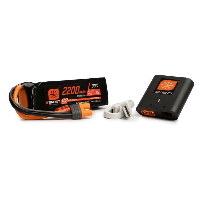 Spektrum Smart Powerstage Air Bundle: 2200mAh 3S IC3 & S120