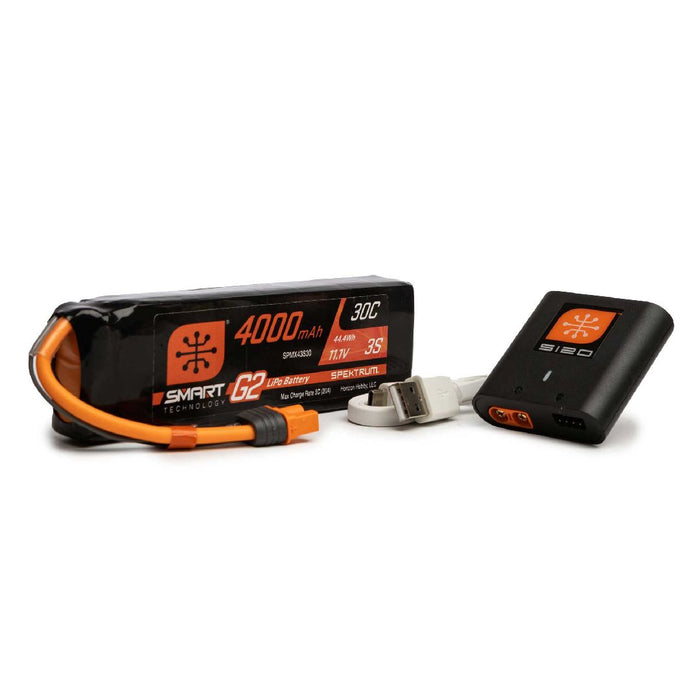 Spektrum Smart Powerstage Air Bundle: 4000mAh 3S IC3 & S120