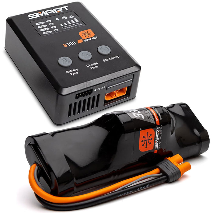 Spektrum Powerstage NiMH Surface Bundle: 3300mAh 8.4V IC3 & S100