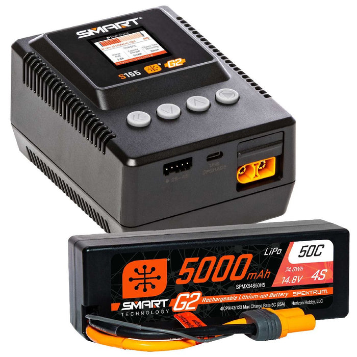 Spektrum Smart Powerstage: 5000mAh 4S IC5 & S155 Charger