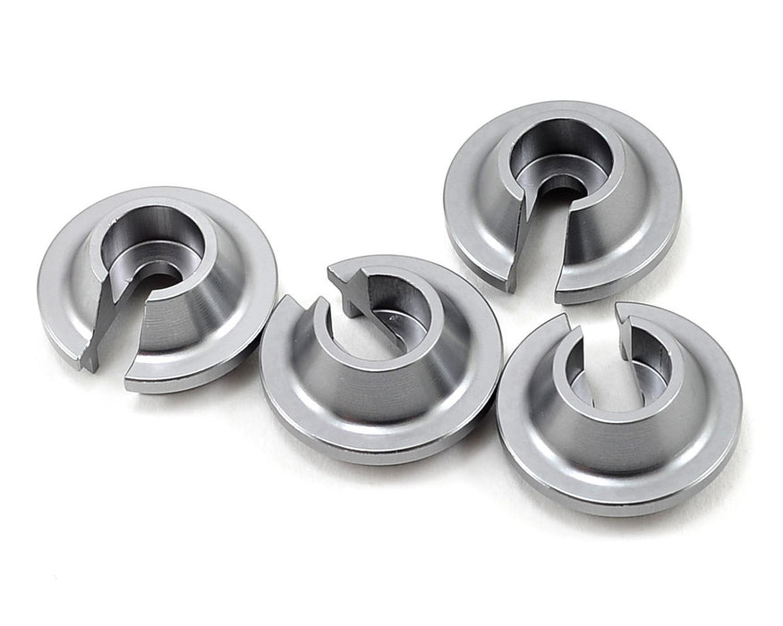 ST Racing Concepts Aluminum Shock Spring Retainer (4) (Gun Metal)
