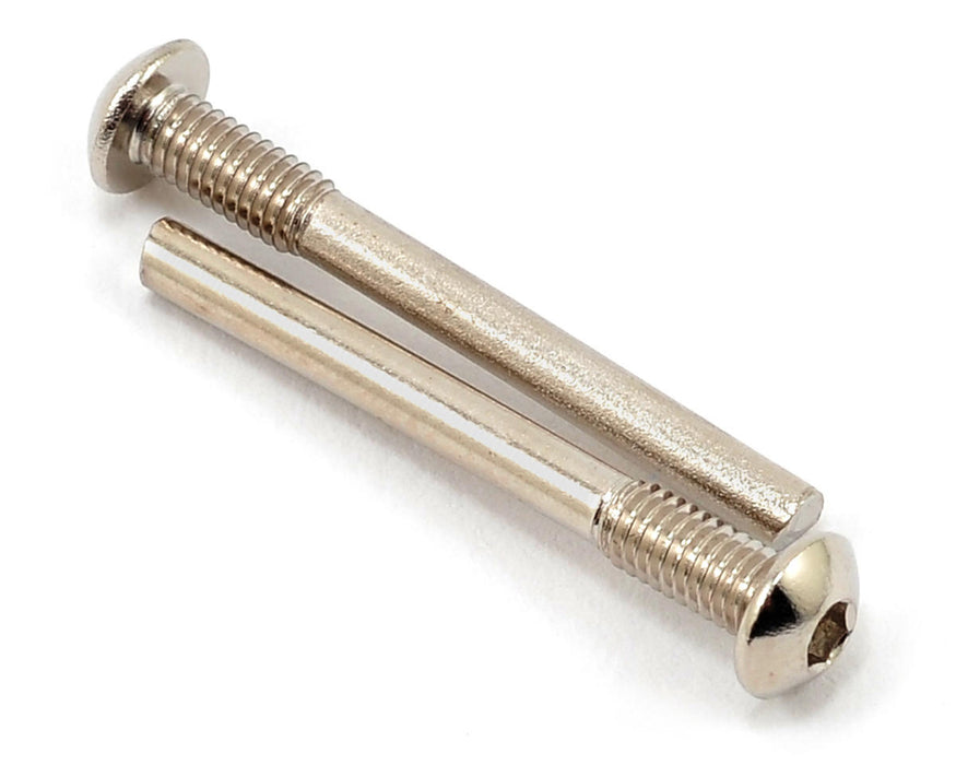 ST Racing Concepts Heat Treated Polished Front Inner Hinge Pin Set for Traxxas