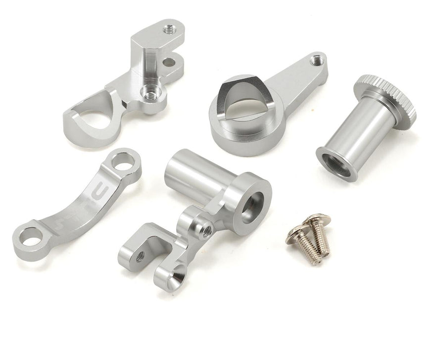 ST Racing Concepts HD Aluminum Steering Bellcrank Set for Traxxas Slash (Silver)