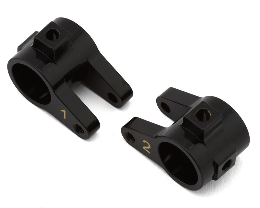 ST Racing Concepts SCX10 Pro Brass Rear Axle Link Mount (Black) (2) (14g)