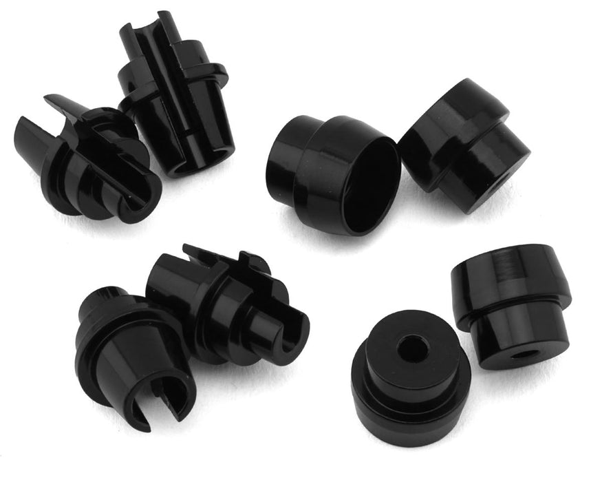 ST Racing Concepts SCX10 Pro Brass Shock Components (Black) (8) (40g)