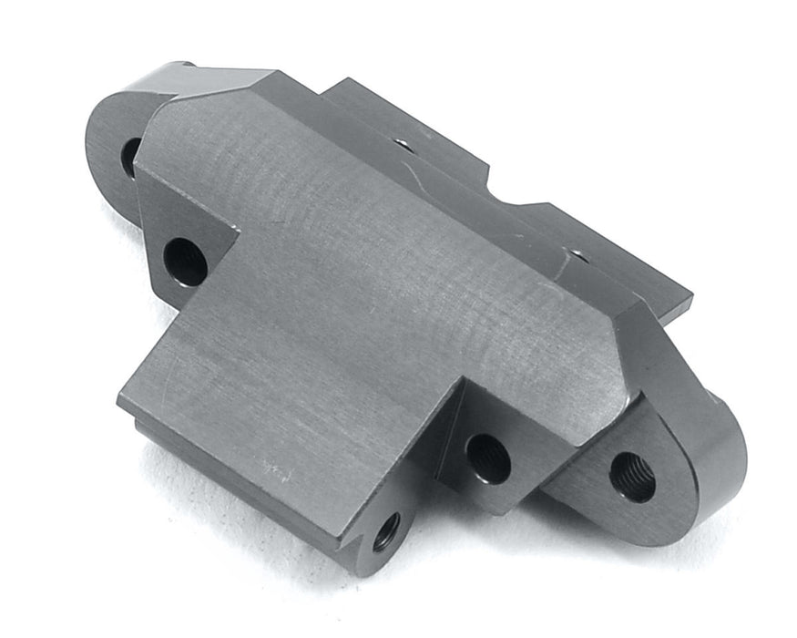 ST Racing Concepts Yeti Aluminum Front Skid Plate/Hinge Pin Mount (Gun Metal)