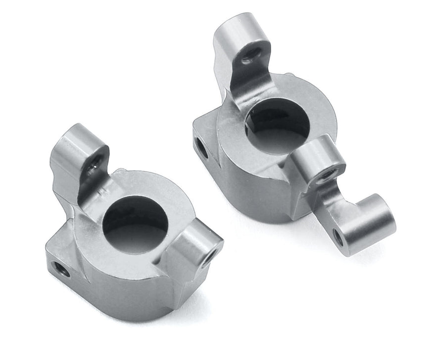 ST Racing Concepts SCX10 II Aluminum Front C-Hubs (2) (Silver)