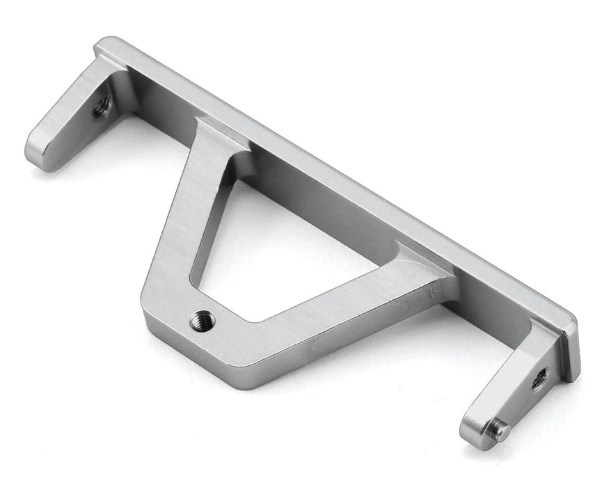 ST Racing Concepts SCX10 Aluminum Rear Chassis Rail Brace (Silver)