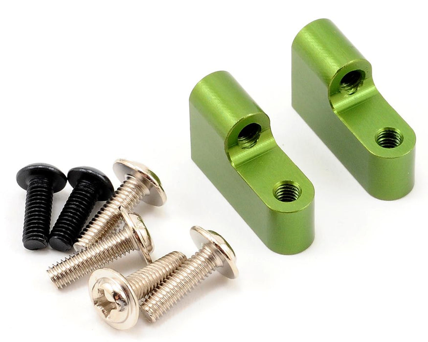 ST Racing Concepts Aluminum Servo Mount Set (Green) (2)