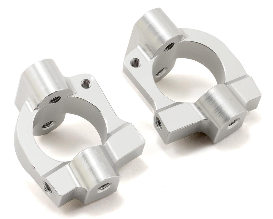 ST Racing Concepts SC10 4X4 Aluminum HD Caster Blocks (Silver) (2)