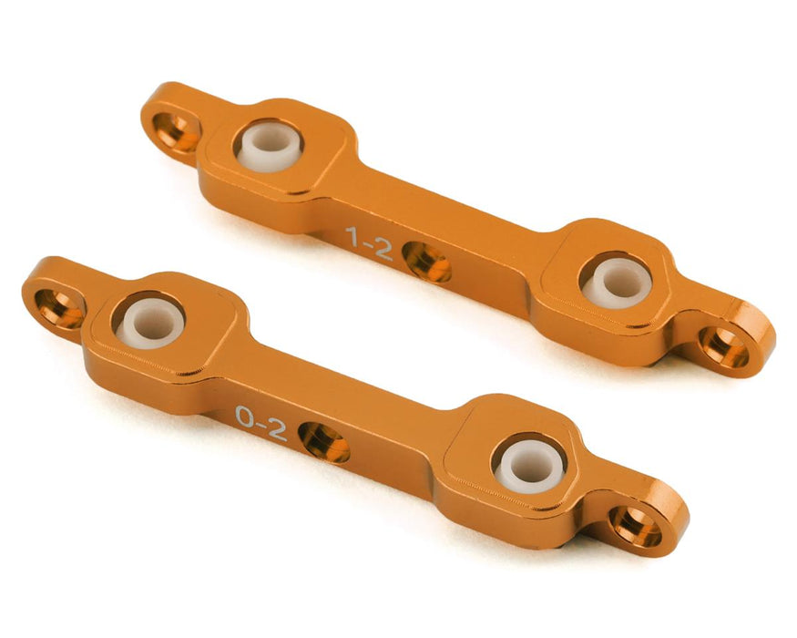 ST Racing Concepts DR10 Aluminum Rear Suspension Block Set (Orange)