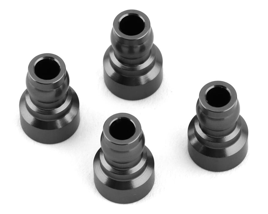 ST Racing Concepts DR10 Aluminum Upper Shock Mount Bushing (4) (Gun Metal)