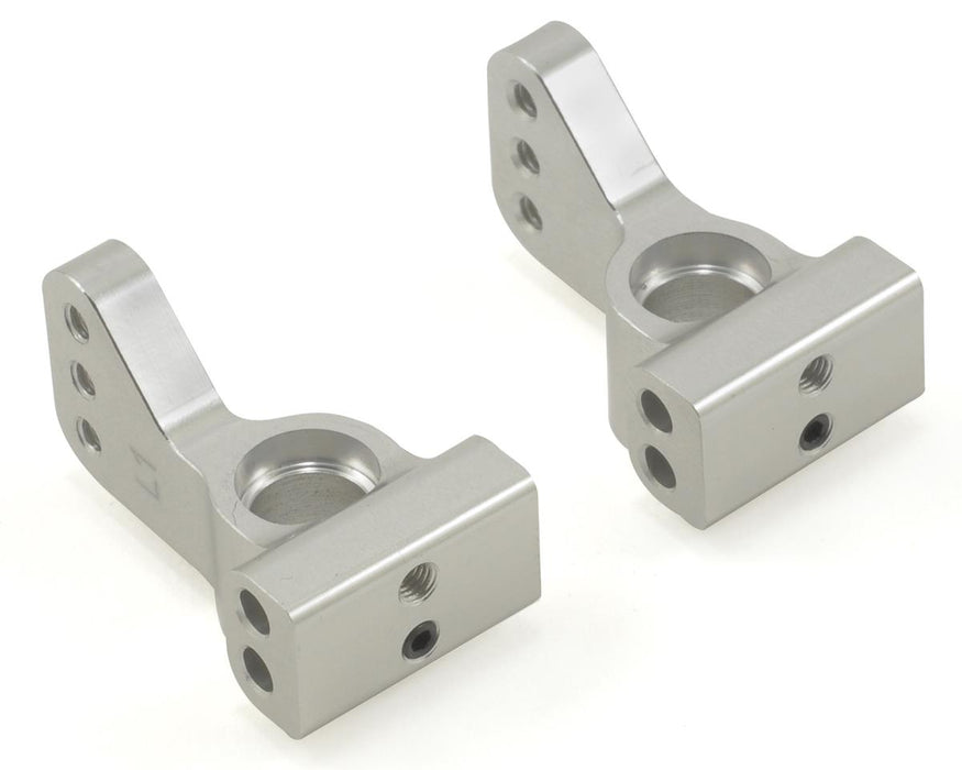 ST Racing Concepts XXX-SCT Aluminum VLA Rear Hub Carriers (Silver) (2) (1 Degree)