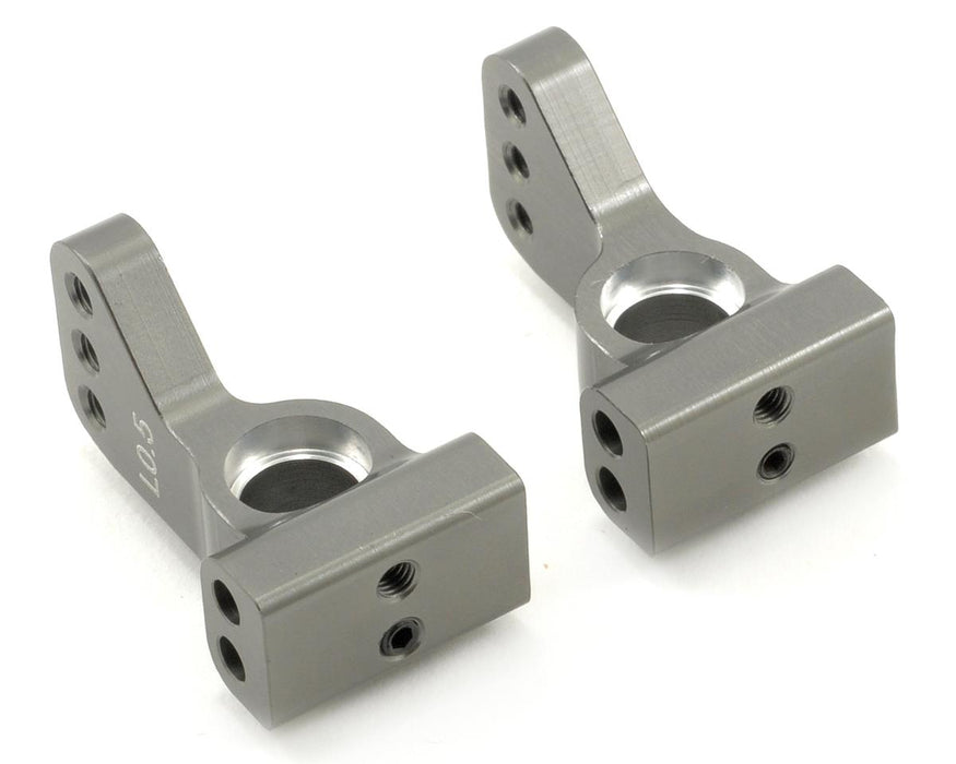 ST Racing Concepts XXX-SCT Aluminum VLA Rear Hub Carriers (Gun Metal) (2)