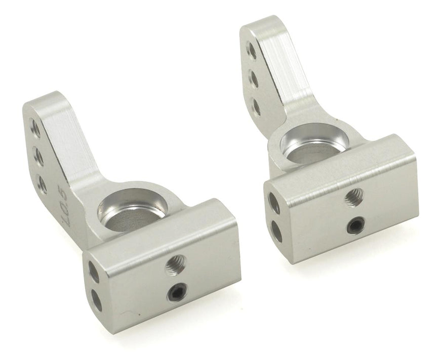 ST Racing Concepts XXX-SCT Aluminum VLA Rear Hub Carriers (Silver) (2) (0.5 Degree)