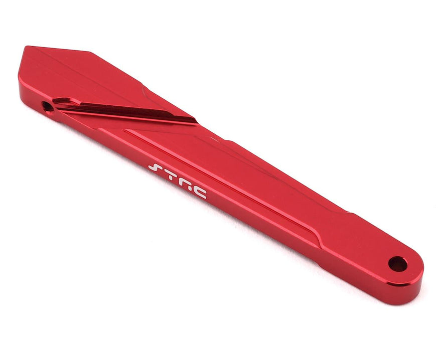 ST Racing Concepts Arrma Outcast 6S Aluminum HD Rear Chassis Brace (Red)