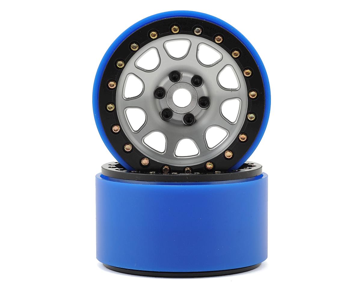 SSD RC 2.2 D Hole PL Beadlock Wheels (Silver) (2) (Pro-Line Tires) — PRO-RC