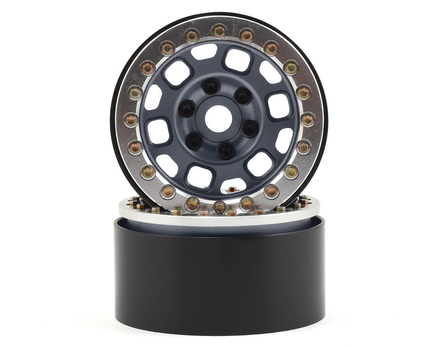 SSD RC 1.9"" Contender Beadlock Wheels (Grey) (2)