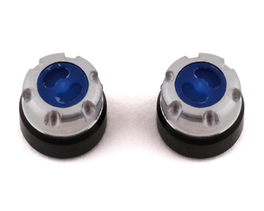 SSD RC 1/24 Scale Locking Hubs (Blue) (2)