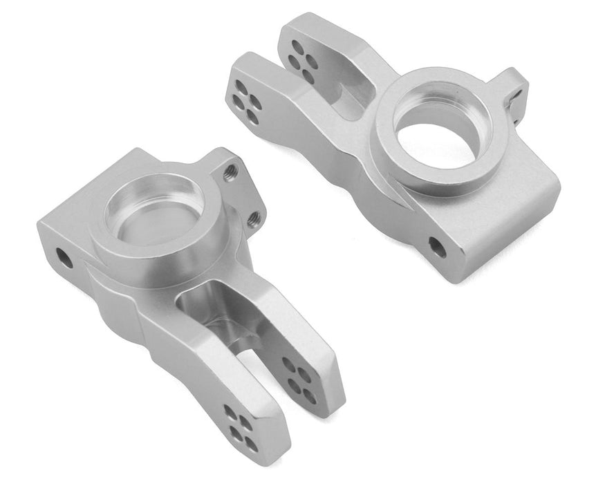 ST Racing Concepts Arrma 6S BLX Aluminum Rear Hub Carriers (Silver) (2)