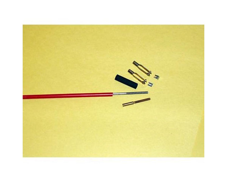 Sullivan Pushrod,36 Steel with Clevis 4-40