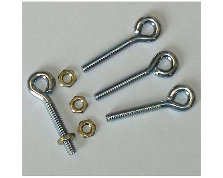 Sullivan 4-40 Threaded Eyebolts (4)