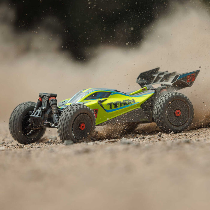 1/8 TYPHON 4X4 223S BLX BRUSHLESS BUGGY RTR WITH DSC  (Yellow)