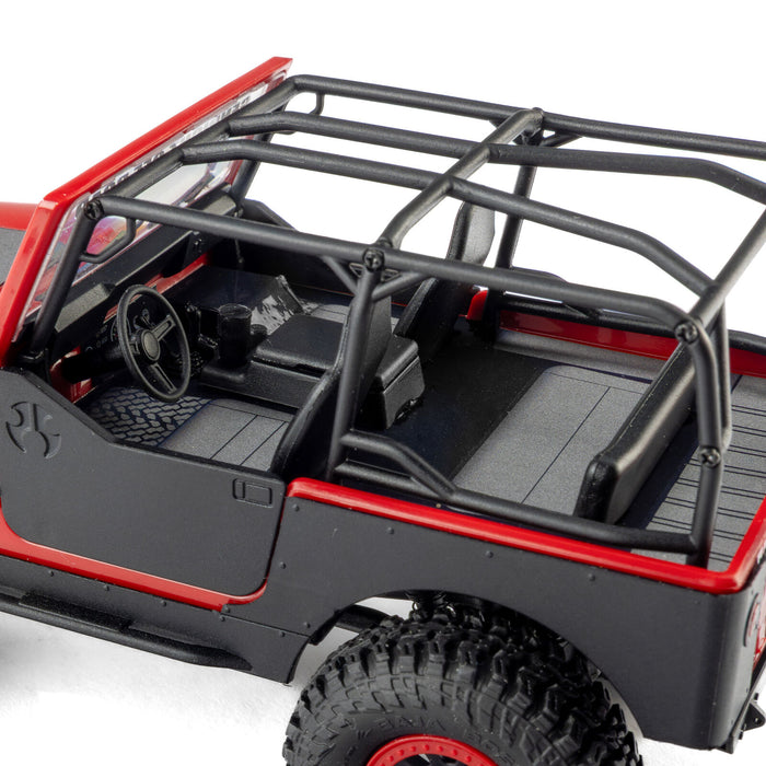 Axial 1/30 SCX30 Jeep CJ-7 Renegade 4X4 RTR - Genright Red