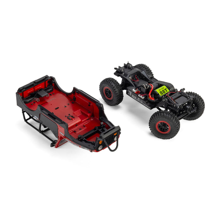 Axial 1/30 SCX30 Jeep CJ-7 Renegade 4X4 RTR - Genright Red