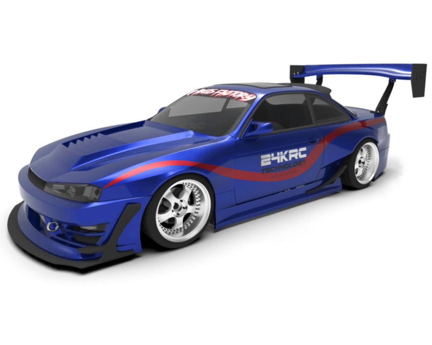 24K RC Technology 1/24 Scale Seiji Nissan S14 Kouki Lexan Body Shell (Clear)