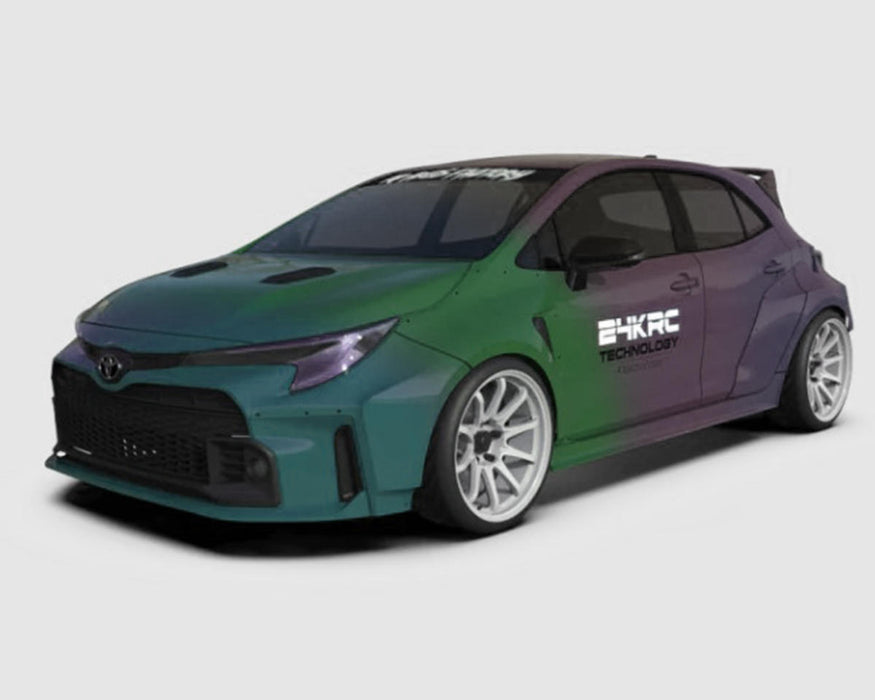 24K RC Technology 1/10 Corolla GR DPR Drift Body Set (Clear)
