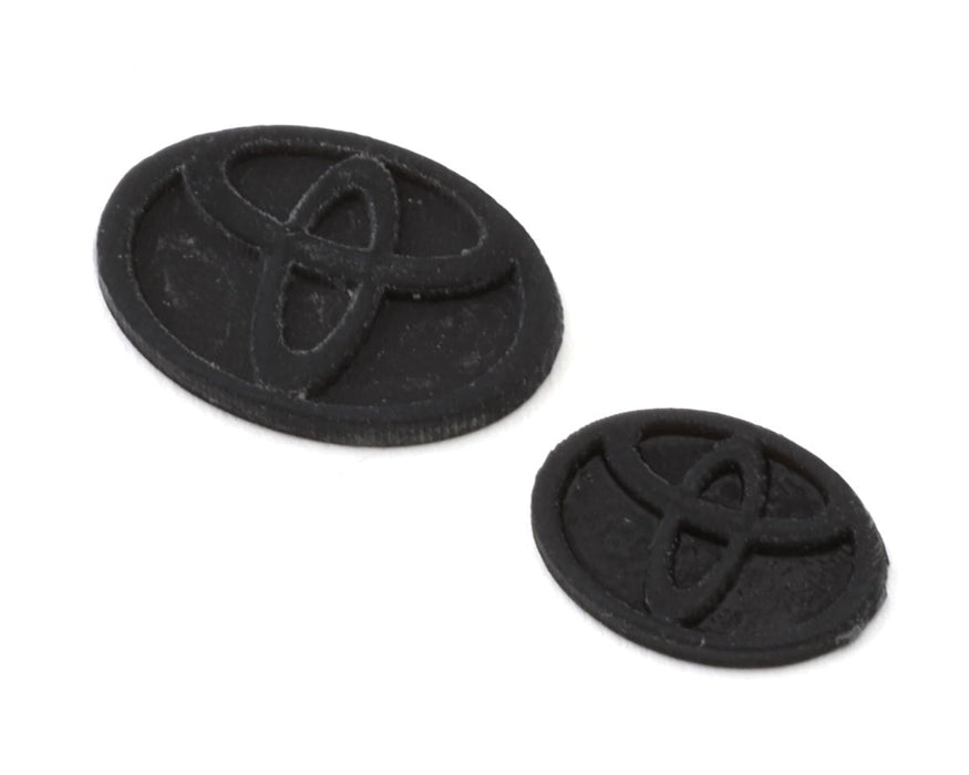 24K RC Technology 1/10 Toyota Yaris GR Emblems (2) (Front/Rear)