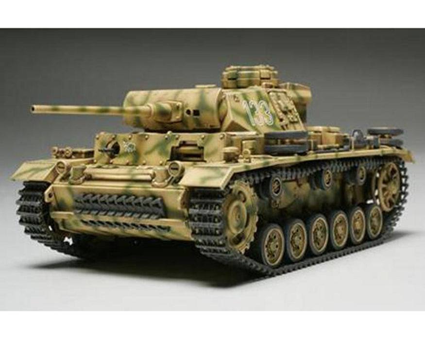 Tamiya 1/48 Panzerkampfwagen III Ausf.L Tank Plastic Model Kit