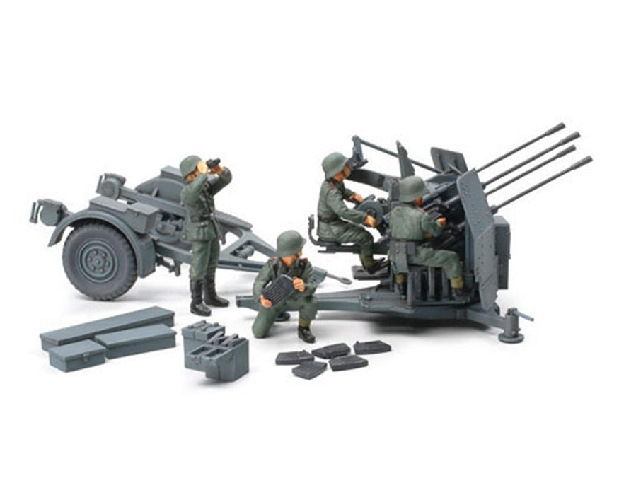 Tamiya 1/48 German 20mm Flakvierling 38 Plastic Model Kit