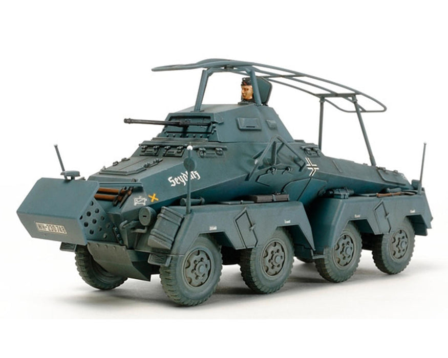 Tamiya 1/48 German Sd.Kfz.232 8-Wheeled Heavy Armored Car Plastic Model Kit