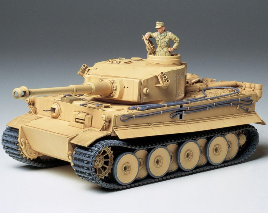 Tamiya 1/35 German Tiger I Initial Prod. Tank Plastic Model Kit