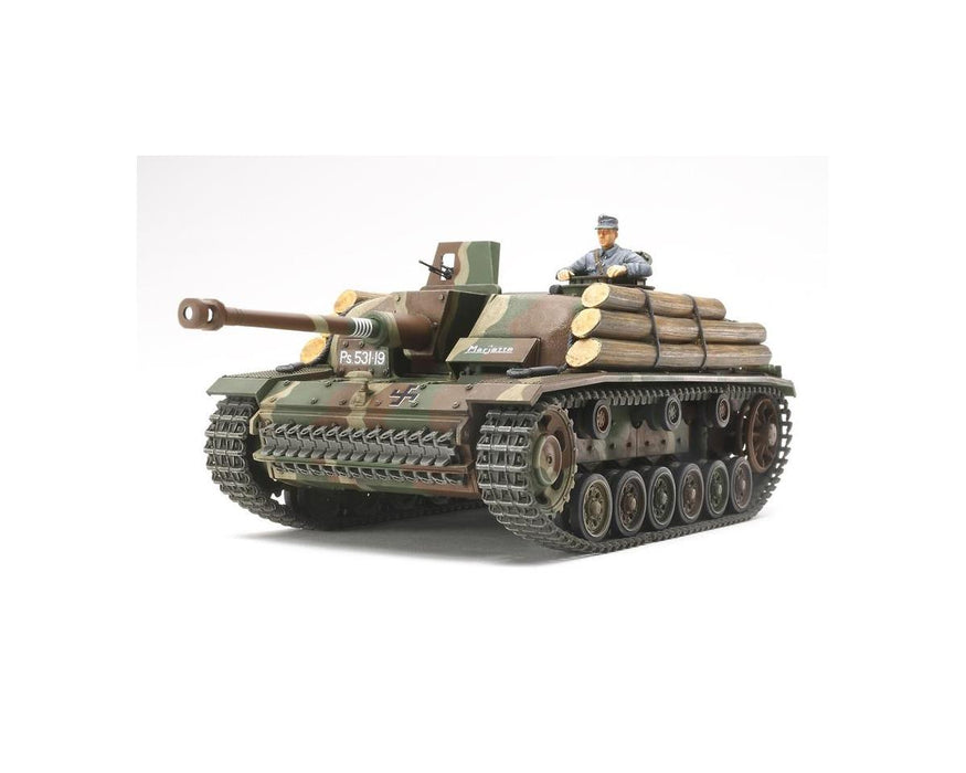Tamiya 1/35 Sturmgeschutz III Ausf.G "Finnish Army" Tank Plastic Model Kit