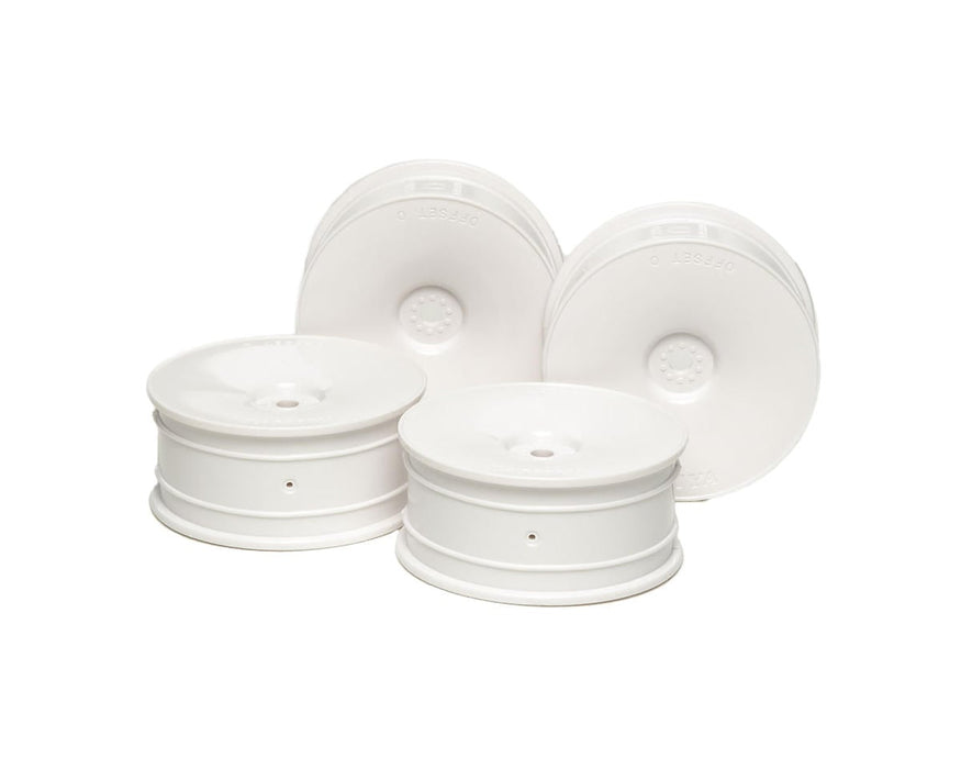 Tamiya Wheels (4): White Dish, Offset Wheels O(LE)