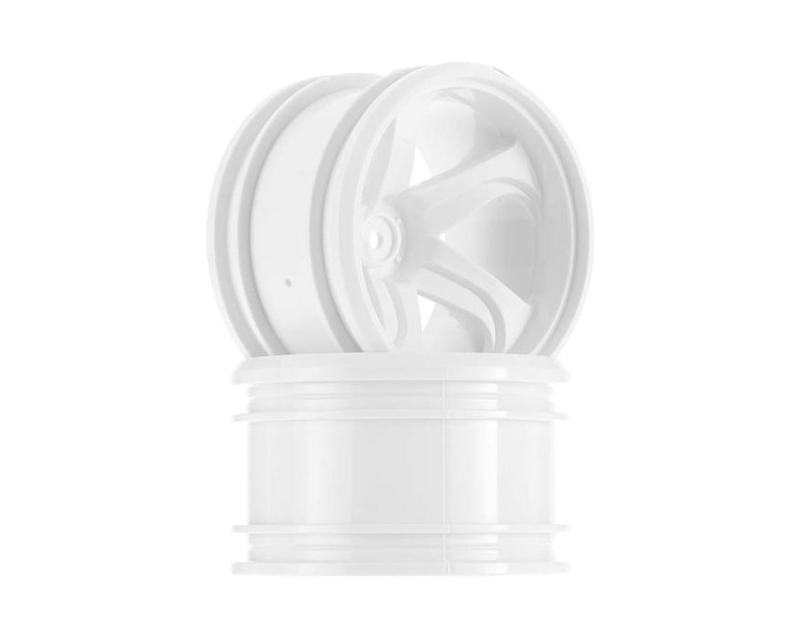 Tamiya 5-Spoke Wheels White (GF-01)