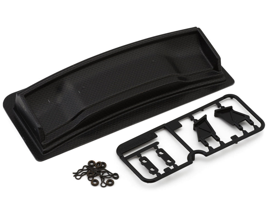 Tamiya TC Racing Rear Wing Set (Carbon Pattern)