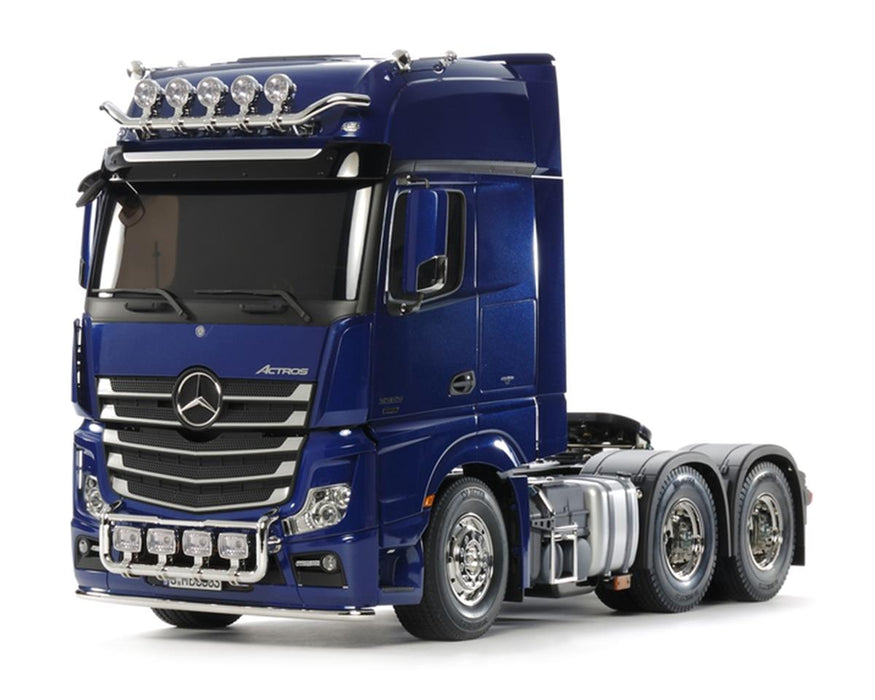 Tamiya 1/14 Mercedes-Benz Actros 3363 Semi Kit (Pearl Blue)