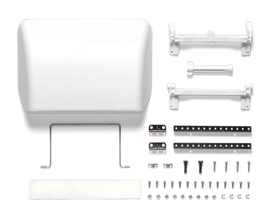 Tamiya 1/14 Semi Roof Spoiler (White)