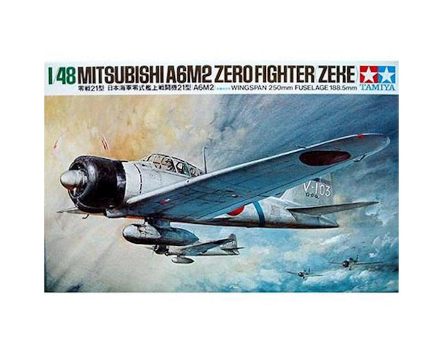 Tamiya 1/48 A6M2 Zero Fighter Type 21