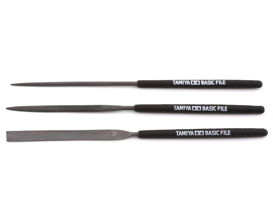 Tamiya Basic Smooth Double-Cut File Set